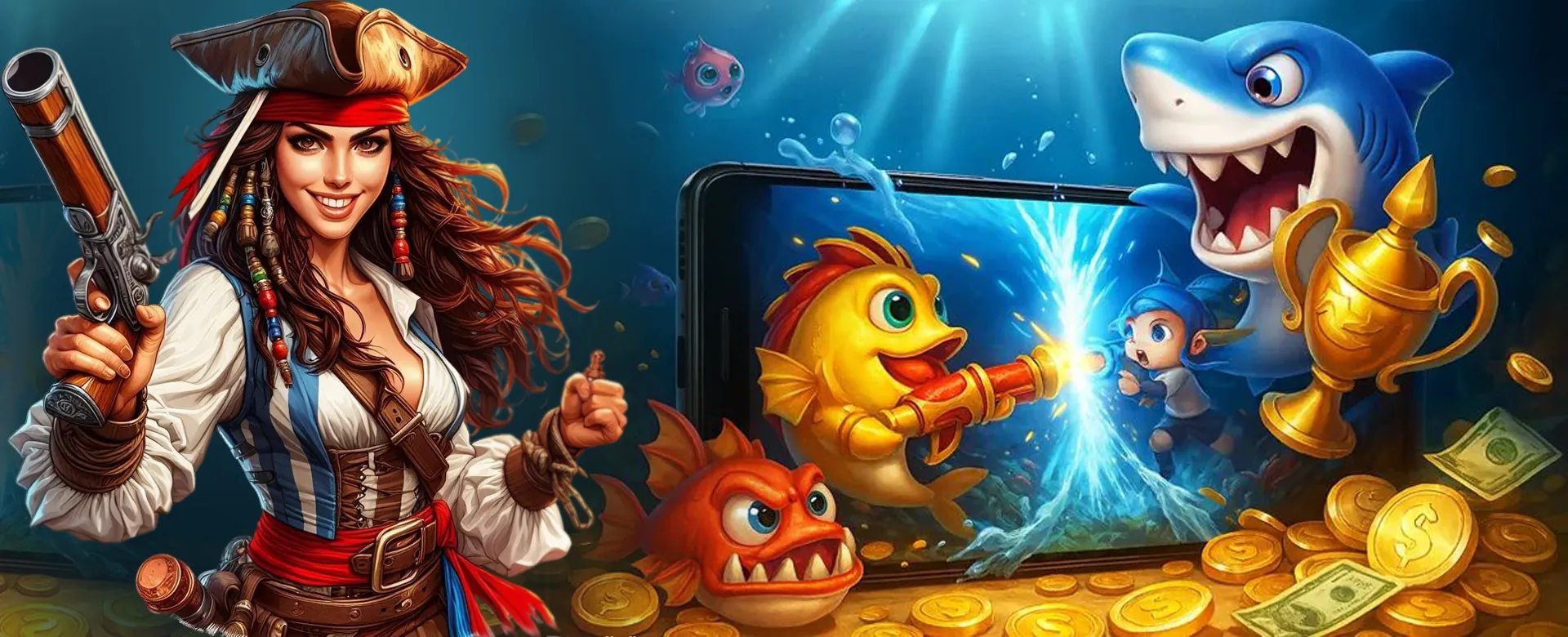 NustarGame premium gaming experience on TCL PK7 QLED display